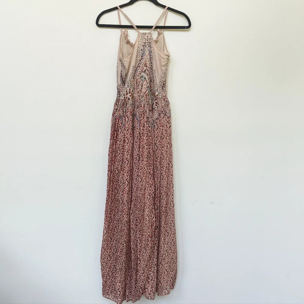Anthropologie Silk Mes Demoiselles Maxi Dress - Picture 3 of 7